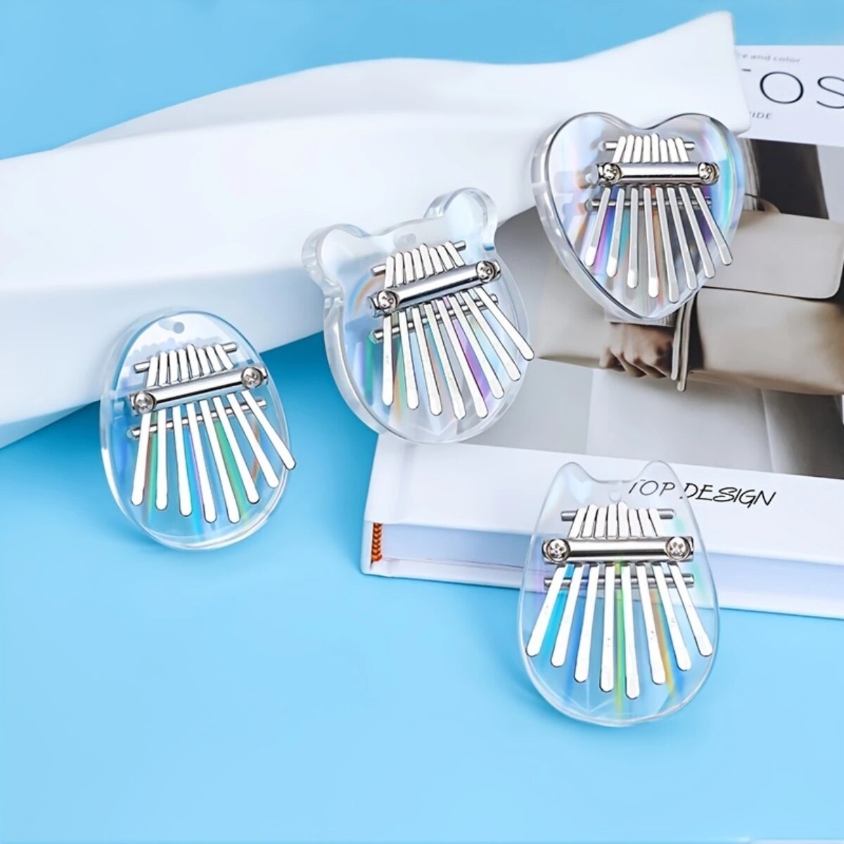 Musical Instrument Sounds - Miwayer 8 tasti Mini Kalimba Arcobaleno