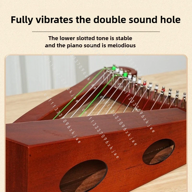 Arpa Artigianale a 15 Toni per - Musical Instrument Sounds recensione e prezzo