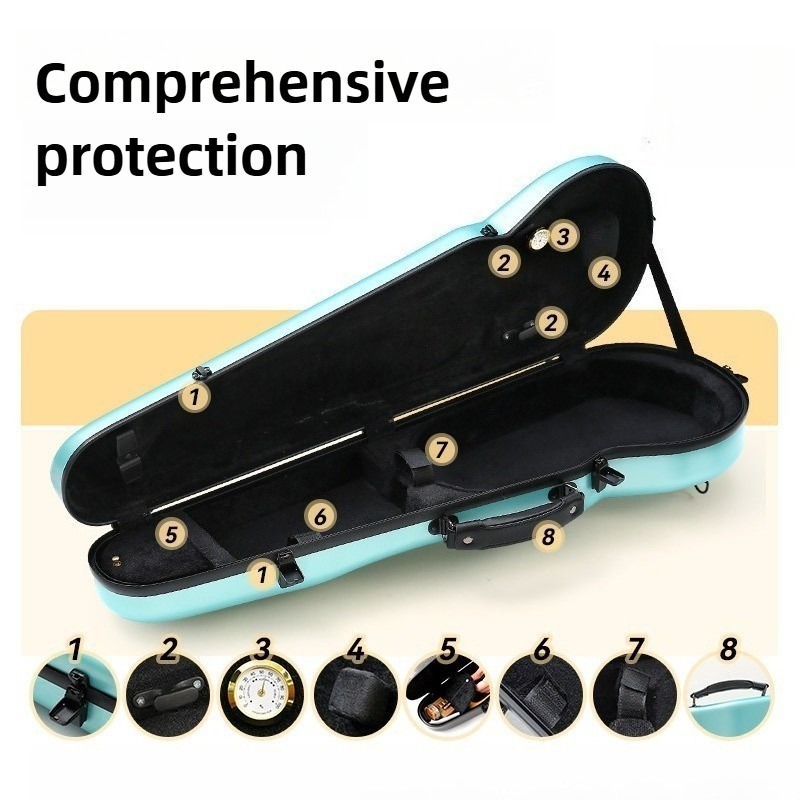 Custodia per violino in fibra  - Musical Instrument Sounds recensione e prezzo