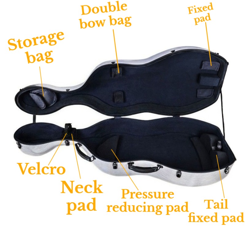 Custodia per violoncello in fi - Musical Instrument Sounds recensione e prezzo