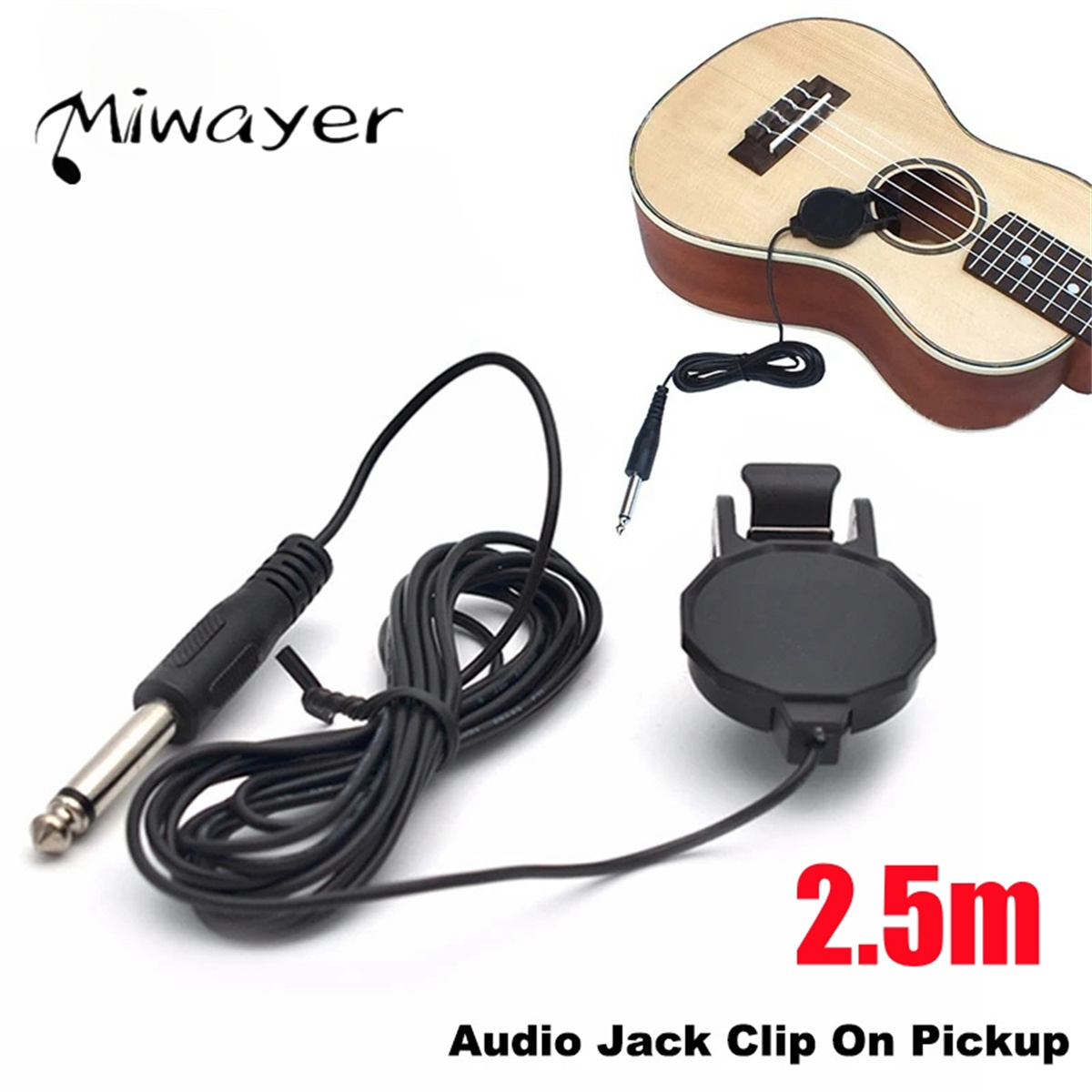 Pickup jack audio con clip per - Musical Instrument Sounds recensione e prezzo